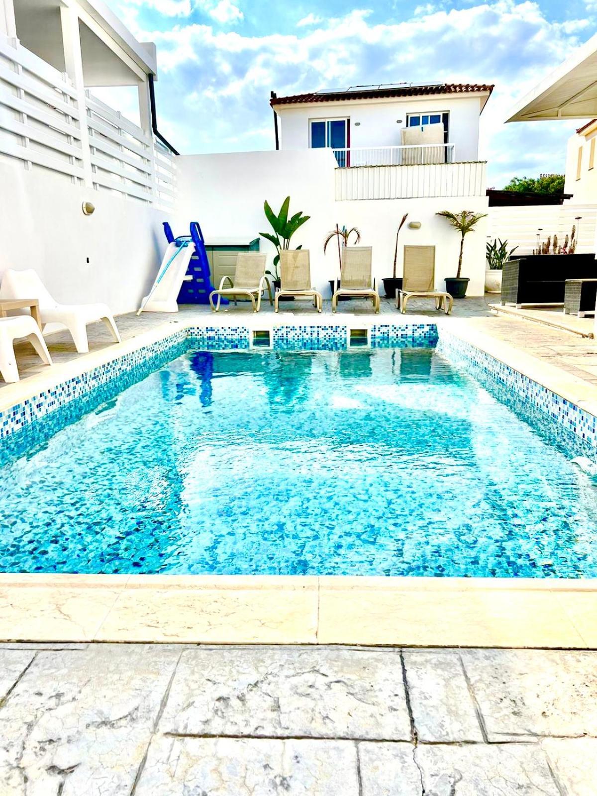 Dafni Villa Ekaterina 3 Bdrm プロタラス エクステリア 写真